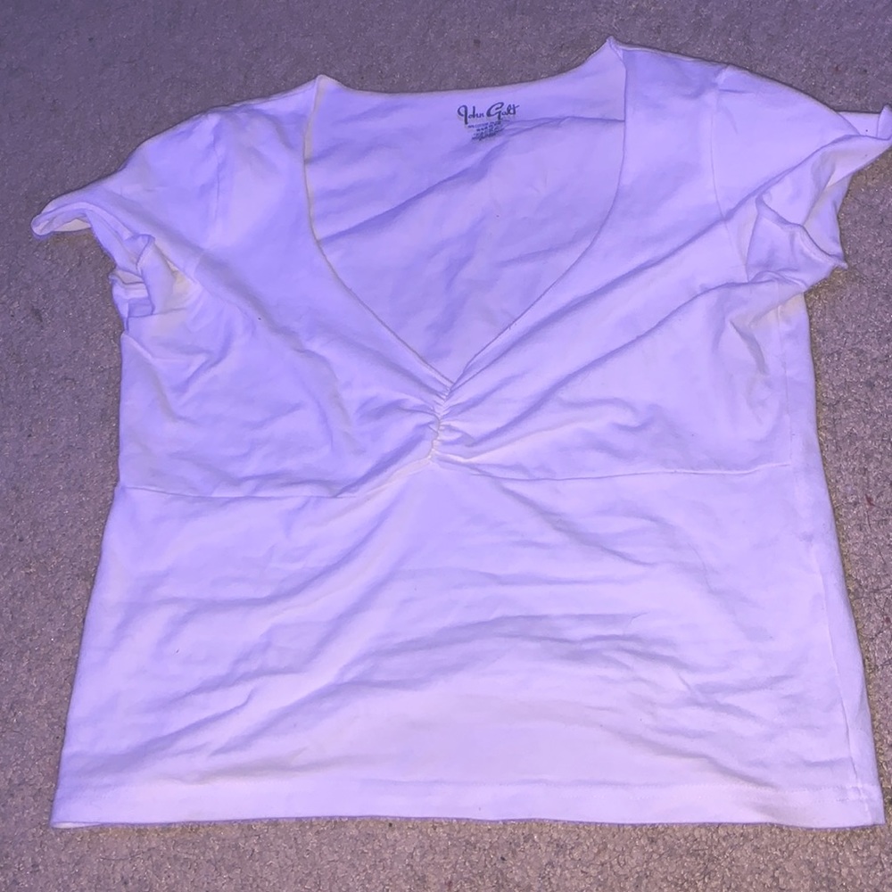 white cute brandy shirt